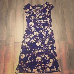 Blue Floral Ralph Lauren Dress